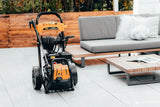 POWERFUL 272 BAR 3950PSI PETROL PRESSURE WASHER JET WASH PATIO CLEANER