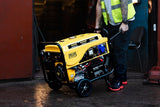 PORTABLE KEY START PETROL ENGINE GENERATOR 10.5KVA 16HP 4STROKE G9000W NEW
