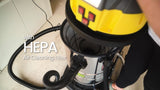 MILLER MASON 80L 3000W Industrial Wet And Dry Vacuum Cleaner
