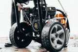 POWERFUL 272 BAR 3950PSI PETROL PRESSURE WASHER JET WASH PATIO CLEANER