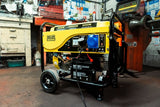 PORTABLE KEY START PETROL ENGINE GENERATOR 10.5KVA 16HP 4STROKE G9000W NEW