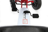 Licensed Abarth Ride On Pedal Go Kart for Kids/Children - White