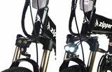 Electric Mountain Bike 21 Speed Ultimate Zipper Z4 e-bike - 26" Tyres Black