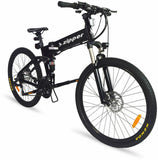 Electric Mountain Bike 21 Speed Ultimate Zipper Z4 e-bike - 26" Tyres Black