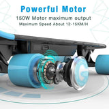Electric Skateboard Penny Board 2Ah Battery 150w with Remote  - Children Kids