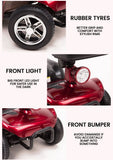 FOLDABLE PAVEMENT LEGAL ELECTRIC MOBILITY SCOOTER WITH REMOVABLE BATTERY