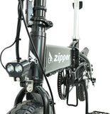 Z1S TAKE ANYWHERE COMPACT FOLDING ELECTRIC BIKE - MATT BLACK 10AH - 25 KMPH