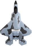 F-22A RAPTOR RTF 3CH RC JET PLANE WITH 3D/6G OPTIONAL AUTOPILOT GYRO