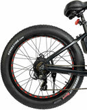 Electric Mountain Stealth 21 Speed Electric Fat Bike 26"  10AH - Matt Black