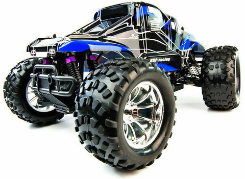 Bug Crusher 2.4G Electric RC Monster Truck Car FREE SPARE BATTERY