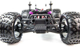 Bug Crusher Electric RC Monster Truck Car Orange Flame FREE BATTERY