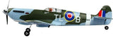 SPITFIRE V2 4CH RADIO CONTROLLED RC PLANE RTF 2.4G