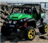 24V 2 Seater Ranch Wagon Ride on Electric 4x4 Car Truck Jeep Leather Seats