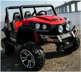 24V 2 Seater Ranch Wagon Ride on Electric 4x4 Car Truck Jeep Leather Seats