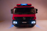 12v Ride On Fire Engine Truck Toy Car Kids Children Electric Battery Powered