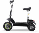 FOLDING 3 WHEEL ELECTRIC MOBILITY SCOOTER WITH SEAT 350W