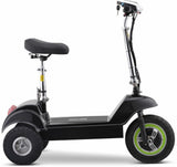 FOLDING 3 WHEEL ELECTRIC MOBILITY SCOOTER WITH SEAT 350W