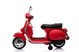 Licensed Vespa PX150 12V Ride On Children’s Electric Scooter Bike