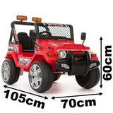 12V 2 Seater Ride on Electric Battery Powered 4x4 Car Truck Jeep Kids Children