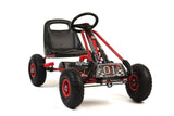 Zoom - Eva Rubber Wheels Pedal Go Kart Ride On Car Kids/Children